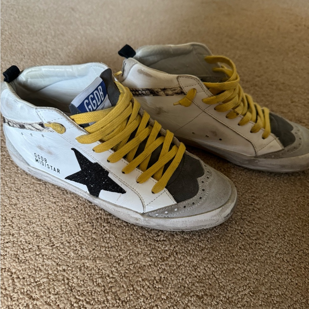 Authentic Golden Goose Midstars Size 36